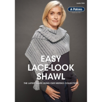 (9004 Easy Lace Look Shawl)